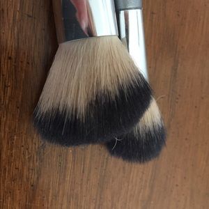Two brushes highlighter and bronzer brushes